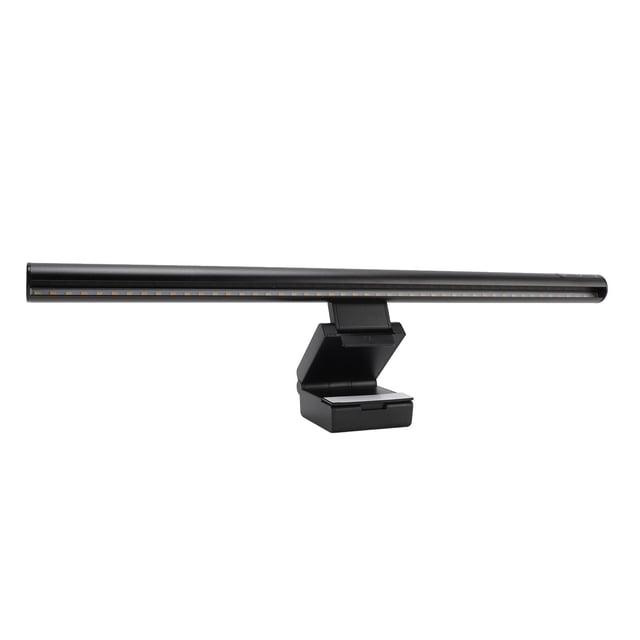 Barra de Luz de Computeradora LED, Barra de Luz de Pantalla de CompuTADORA DIMMABLE ESCALONADA TUPO C 2H AUTOM Timer Con Control Remoto Clip de Deslizamiento Retrablil para Juegos