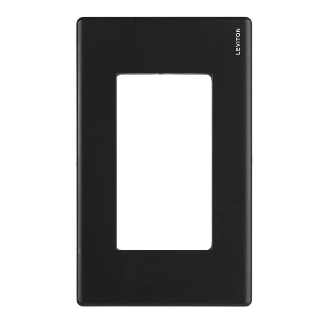 Placa 3 Módulos Stalo Kristalo Policarbonato Negro