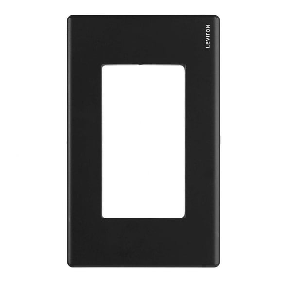 Placa 3 Módulos Stalo Kristalo Policarbonato Negro