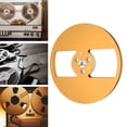 thumbnail image 1 of Open Reel Sound Takeup Reel, Universal Empty Tape Reel 1/4 7 Inch Professional Opening Machine Part 2 Holes  for Open Reel Deck Gold, 1 of 7