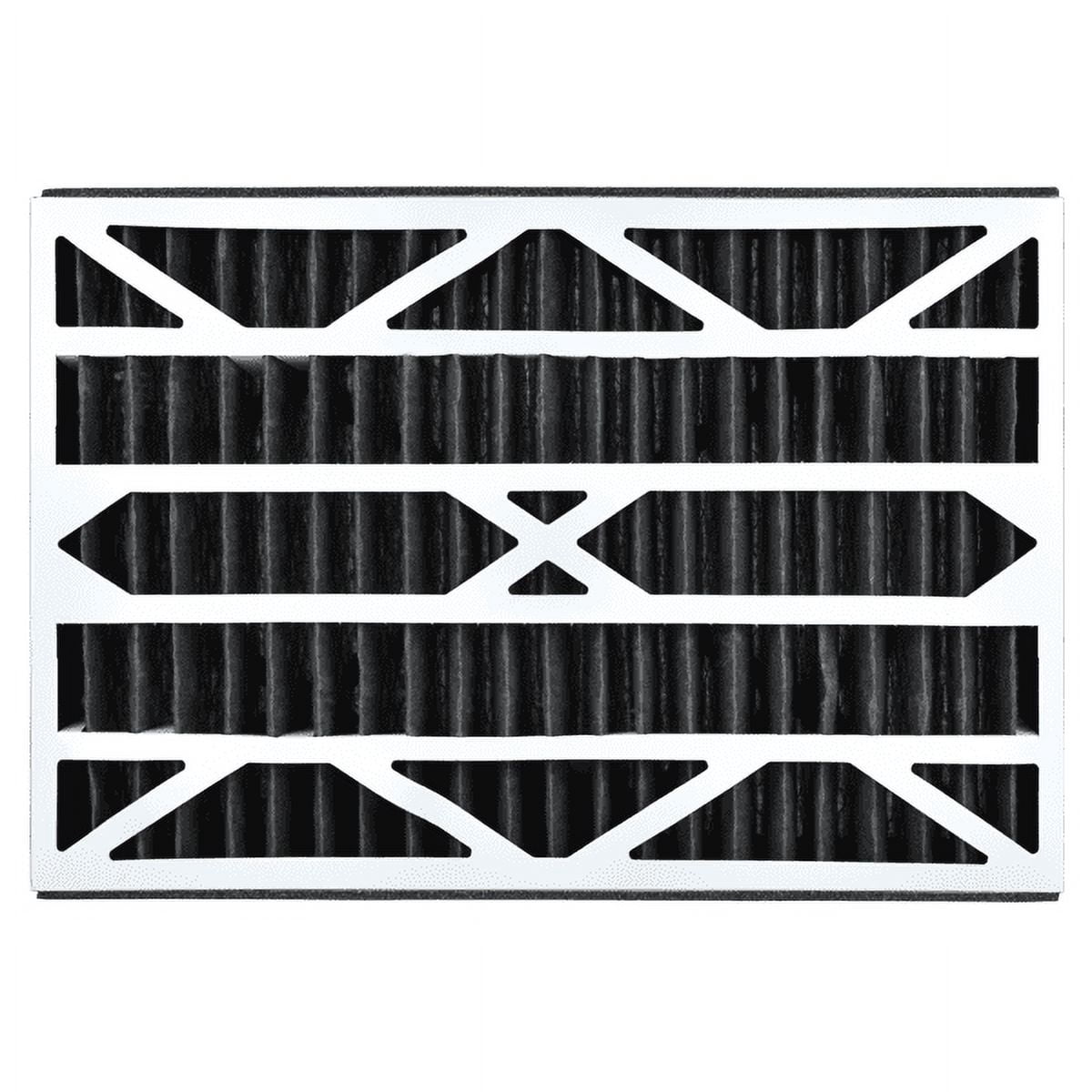 AIRx Filters Odor 16x25x3 Air Filter MERV 8 Replacement for Lennox X0581 X5427 to Fit Media Air Cleaner Cabinet Lennox Health Climate BMAC-12C, 3-Pack