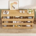 thumbnail image 6 of Fiogmub 9 Drawer Dresser for Bedroom, Wide Chest of Drawers TV Stand, Clothes Storage Cabinet Organizer for Living Room, Wood, 6 of 7