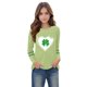thumbnail image 4 of Blusas y camisas de manga larga con cuello redondo, moda del Día de San Patricio, blusa informal con estampado bonito de manga larga para niños y niñas., 4 of 5