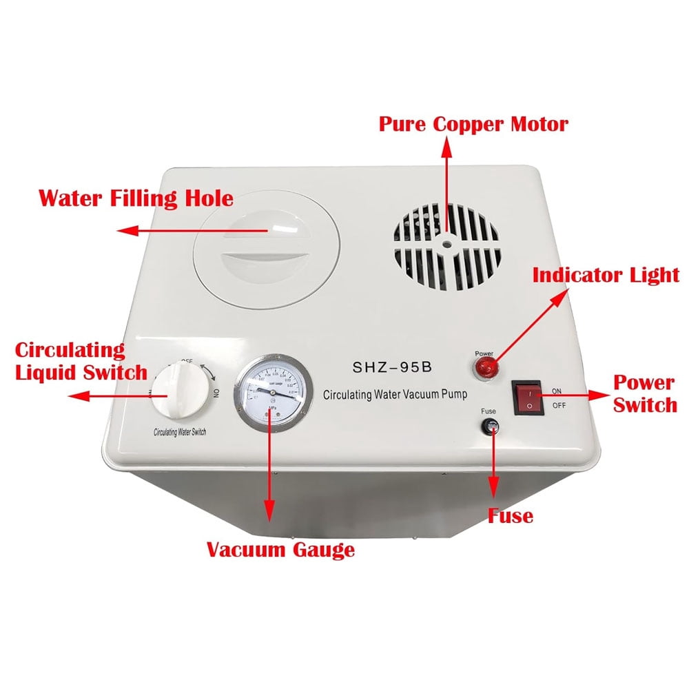 Vertical Multi-purpose Water Circulating Vacuum Pump Electric Liquid Vacuum Pump 50L/min