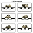 thumbnail image 6 of 50th Birthday Paper Glasses 24 Pcs Paper Glasses Birthday Party Eyeglasses Decoration Unisex Glasses for 18th 21st 30th 40th 50th 60th 70th Birthday, 6 of 8