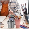 thumbnail image 4 of Double Layer Paint Brush Washer Practical Brush Cleaner Cup for Oil Paint Brushes Stainless Steel B, 4 of 4