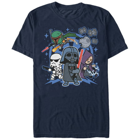 Star Wars Men's Empire Cartoon Characters T-Shirt