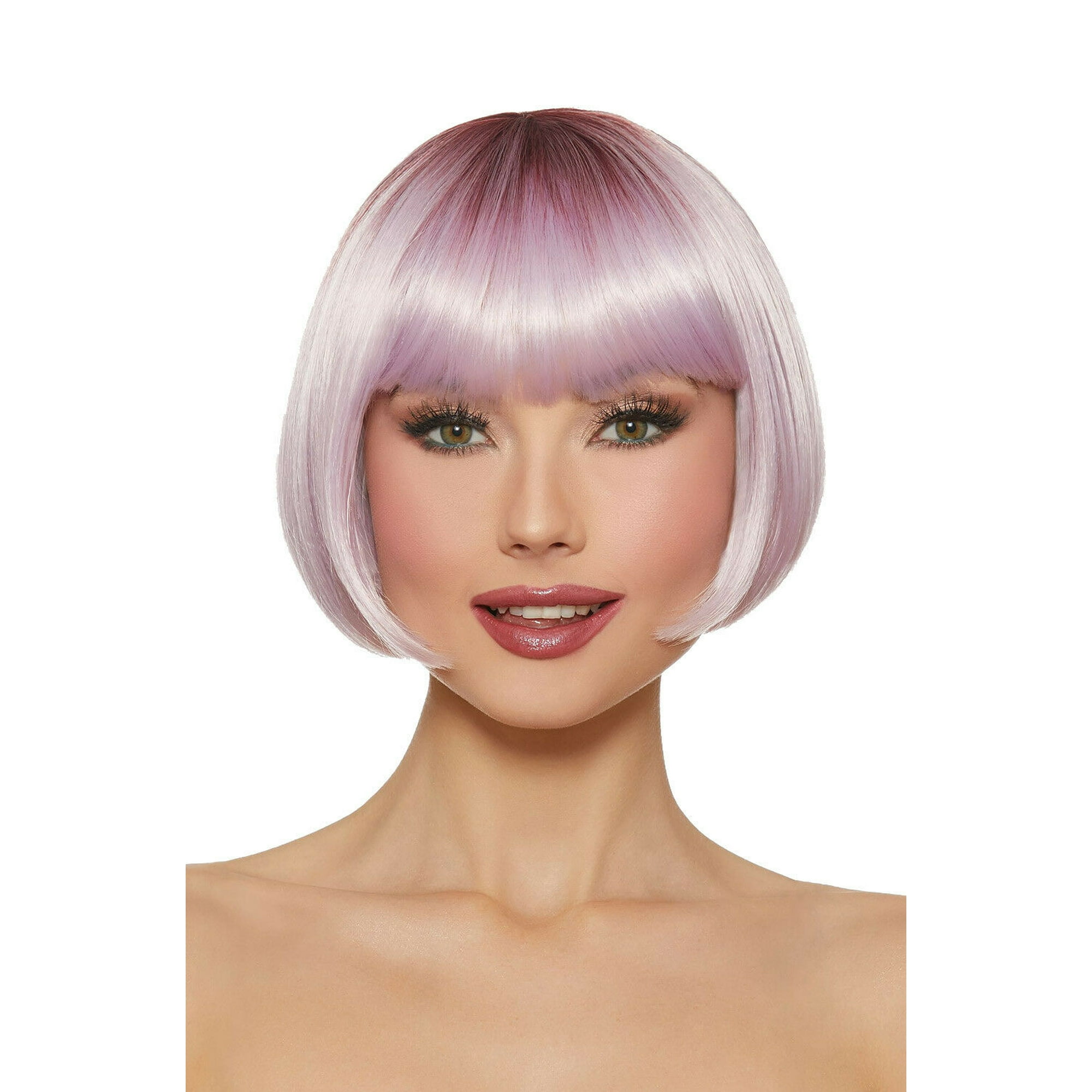 Dreamgirl Dip Dye Short Bob Costume Wig Women S Unicorn