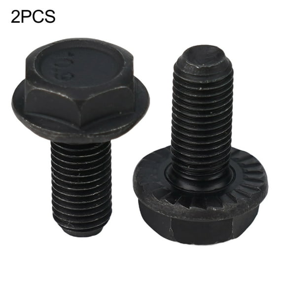 2 Pcs Bike Bicycle Crank Bolts for Square Taper Bottom Bracket M8 x 18mm