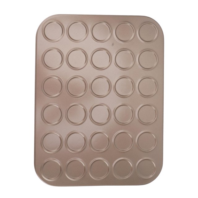 Molde Para Hornear Con Tapa Para Muffins, Utensilios Para Hornear De Acero Al Carbono Para Hornear En Horno, Revestimiento Antiadherente Para Una Distribución Uniforme Del Calor,
