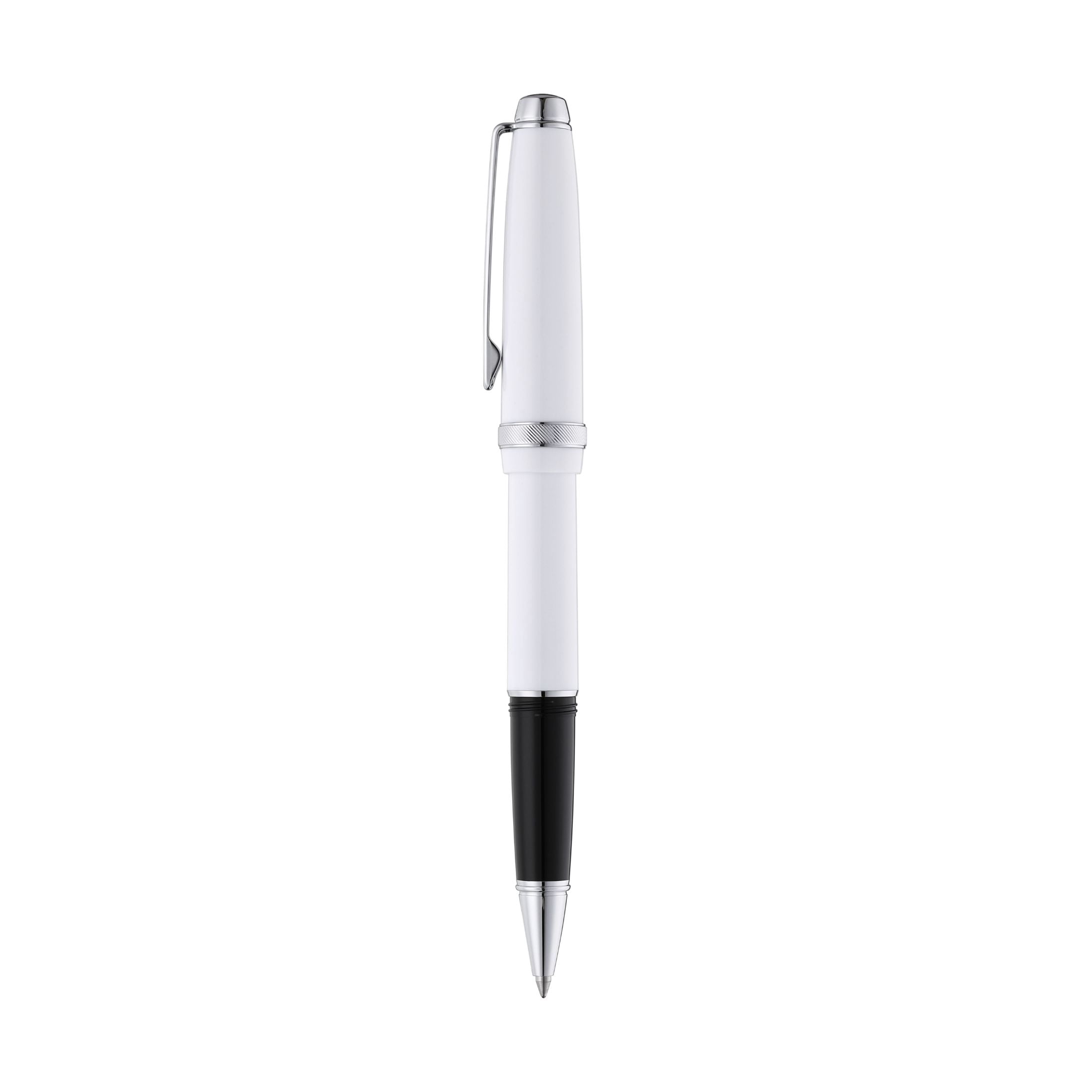 Cross Lume Porcelain White with Polished Chrome Appointments Rollerball Pen