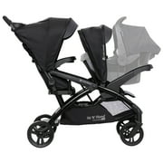 Baby Trend Sit N Stand Double Stroller with EZ-Lift Car Seat (2 Pack), Stormy
