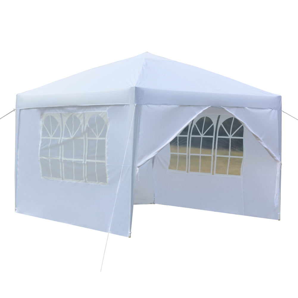 Aimee Lii 116"x116" Canopy Tent Heavy Duty Canopy, Outdoor Tent Canopy for Wedding Party Event Tent, White