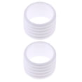 thumbnail image 3 of 2 Pack Badminton Squash Tennis Racket Silicone Tennis Grip Protector White, 3 of 6