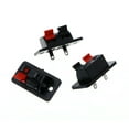 thumbnail image 4 of 10 Pcs 2 Positions Push in Jack Spring Load o Speaker Terminals Connector, 4 of 6