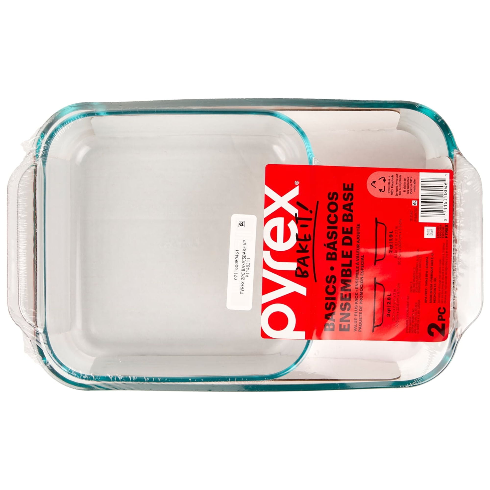 Pyrex glass bakeware set hotsell