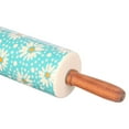 The Pioneer Woman Flea Market Floral Decal Rolling Pin with Wood Handle
