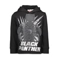 thumbnail image 2 of Marvel Avengers Black Panther Little Boys Hoodie and Pants Outfit Set Toddler to Big Kid, 2 of 5
