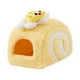 thumbnail image 2 of Cama para cobayas, casa suave para animales pequeños, acogedora y cálida, refugio de forro polar con establo Amarillo, 2 of 9
