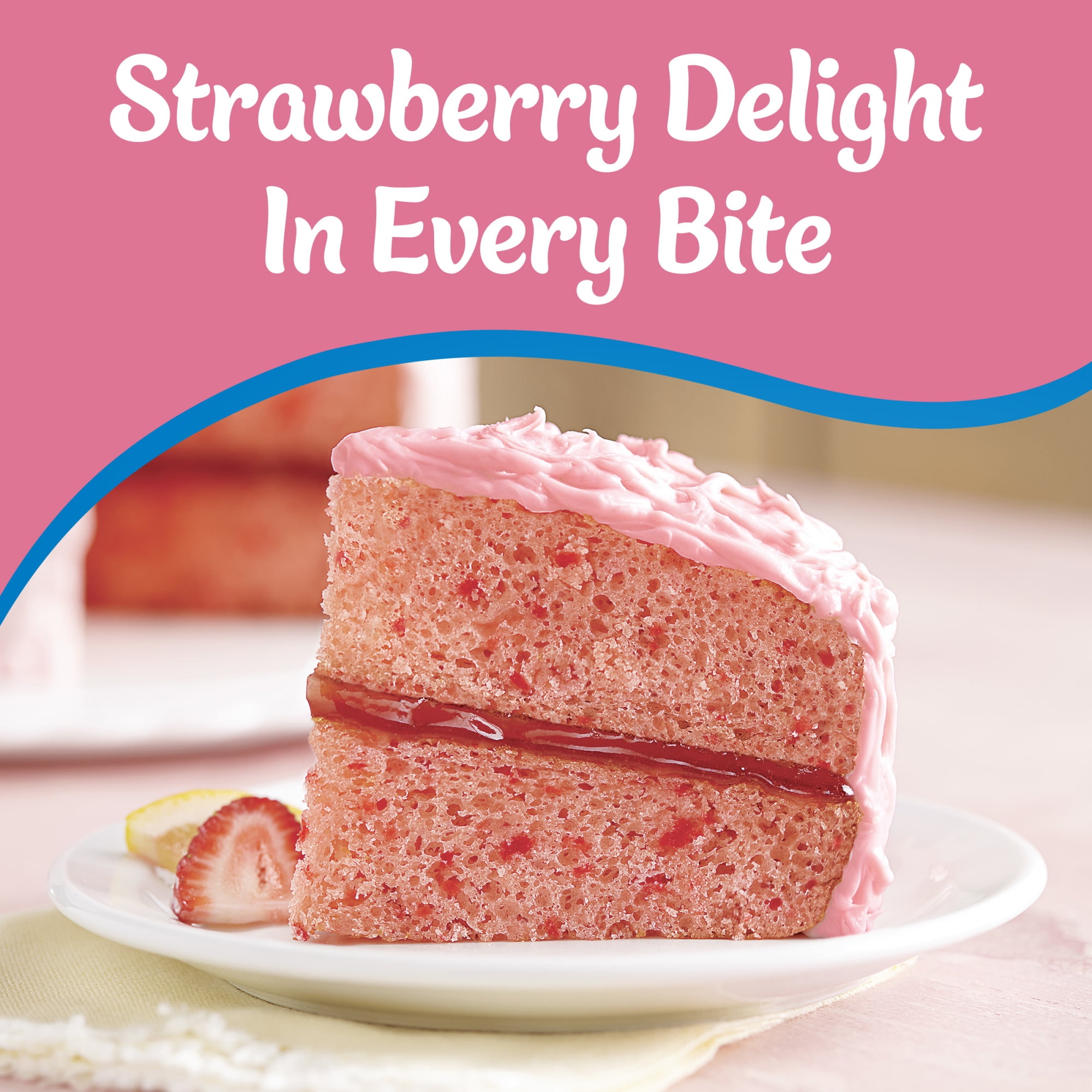 (8 pack) Pillsbury Whipped Strawberry Delight Frosting, 12 oz Tub