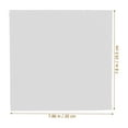 thumbnail image 2 of HIAKDOFT 50 Pcs Serviettes de Table Blanches Jetables en Papier pour Banquets d'Hôtel et Réception de Mariage, 2 of 6