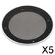 thumbnail image 1 of Cubierta para Parrilla de subwoofer Baoblaze malla de acero plateado 4 pulgadas, 1 of 8