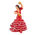 thumbnail image 1 of Figura de novia, estatua decorativa, adorno de mesa coleccionable, escultura borde blanco, 1 of 7