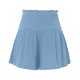 thumbnail image 2 of Pantalones Cortos de Verano para Mujeres de Cintura Alta, Moda de Alta Cintura Elástica, Pantalones Cortos Sólidos Casuales, 2 of 4