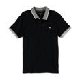 thumbnail image 1 of Aeropostale - Polo de rugby a rayas A87 para hombre, negro, extra pequeño, 1 of 1