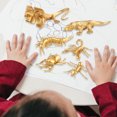 thumbnail image 6 of Kripyery 1 Set Animal Model Chicken Goose Crocodile Lizard Cricket Grasshopper Simulation Model Pretend Toy Scene Props Reptilia Poultry Insect Miniature Figurine Children Toy Gift, 6 of 8