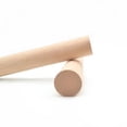 thumbnail image 3 of Palo de madera hecho a mano para hacer tú mismo, palo de madera de haya redondo, palo de madera maciza, palo de yoga con la parte trasera abierta, palo redondo, palo fino, 3 of 3