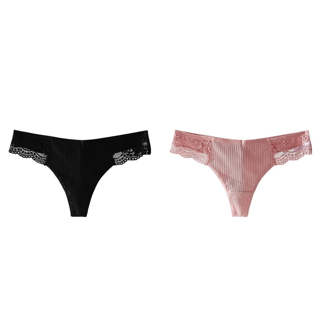 (Lot de 2) Rinsvye Culottes Femmes Sport Squelette Culottes pour Femmes String Culottes Respirantes Culottes Transparentes Culottes de Course Respirantes en Coton Femmes Hommes Bikini