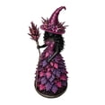 thumbnail image 7 of Resin Floral Witch Figurine, 7.1 inch Nature-Inspired Fall Halloween Statue for Tabletop, Mantel, Shelf, Entryway, Party Display and Seasonal Home Decoration, C, 7 of 7