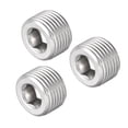 thumbnail image 1 of Enchufe hexagonal avellanado - Conector de tubo de acero inoxidable 3/8NPT con rosca macho, adaptador de tubo, 5 piezas, 1 of 3