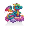 thumbnail image 1 of Bricolaje Diamantes Pintura Adornos Dinosaurio Cristal Diamante Ornamento Cgtredaw, 1 of 9