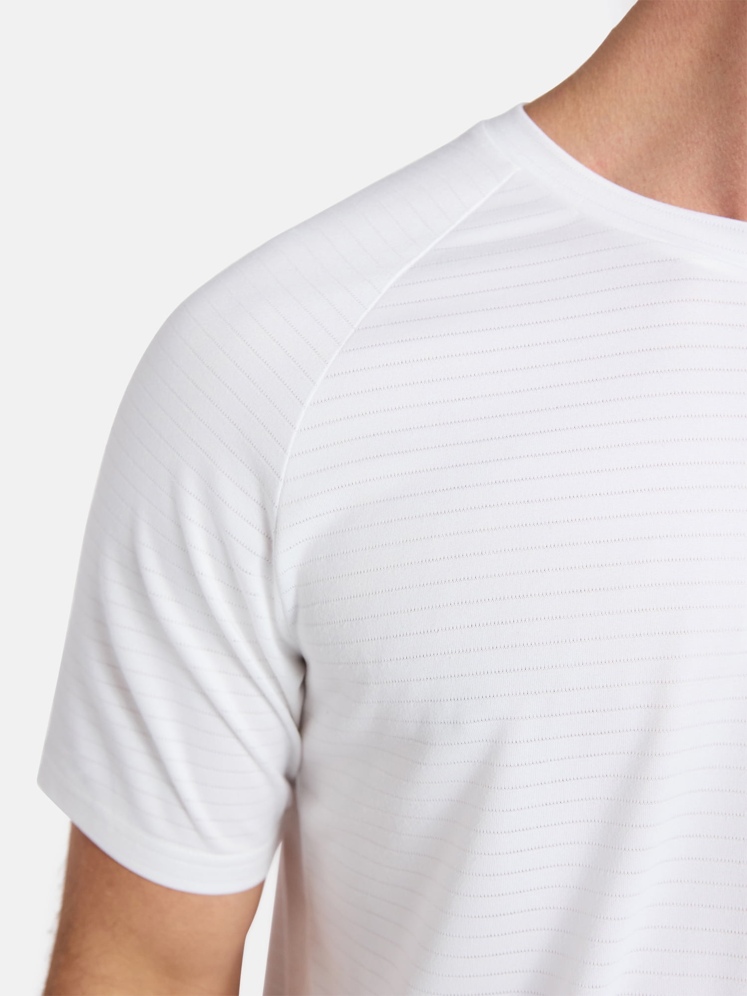 Athletic Works Men's and Big Men's Stripe Jersey Tee with Short Sleeves, Sizes XS-4XLT