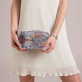 thumbnail image 6 of BZSMCE Makeup and Cosmetic Bag Women Simple Watercolor Tree Printing Pattern Square Cosmetic Bag, 6 of 6