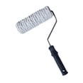 thumbnail image 3 of Tnarru Patterned Paint Roller Decorative Practical with Handle Creative Rubber Roller Paint Art Tool for Wall Decoration Furniture A, 3 of 8