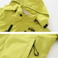 thumbnail image 6 of XQYLOS Boys Girls Waterproof Windbreaker Jacket Lightweight Hooded Zip Up Coat Long Sleeve Casual Kids Outerwear for Hiking, 6 of 9
