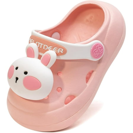 

Toddler Boys Girls Garden Clogs Kids Cartoon Beach Slide Sandals(Toddler/Little Kids)