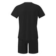 thumbnail image 5 of Playeras Interiores Para Hombre, Camiseta De Manga Corta Con Botones Básicos Antiguos De Verano Para Hombre, 5 of 5