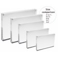 thumbnail image 4 of Cq acrylic Acrylic Photo Frames,8x10'' Double Sided Magnetic Picture Frame, Desktop Frameless Postcard Display, 4 of 5