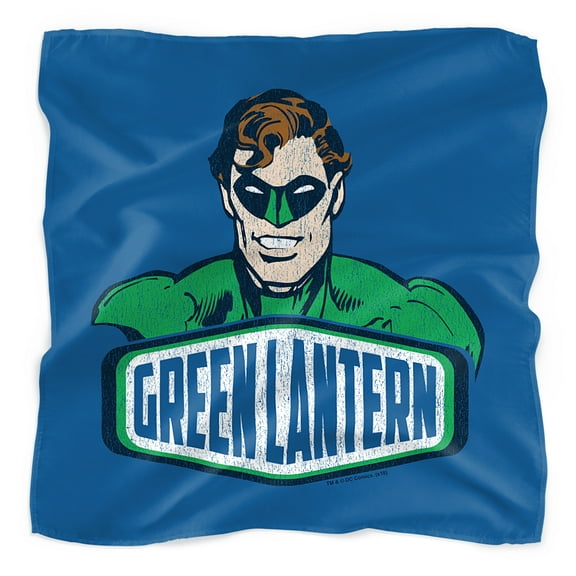 Green Lantern Sign Bandana (21 in x 21 in)