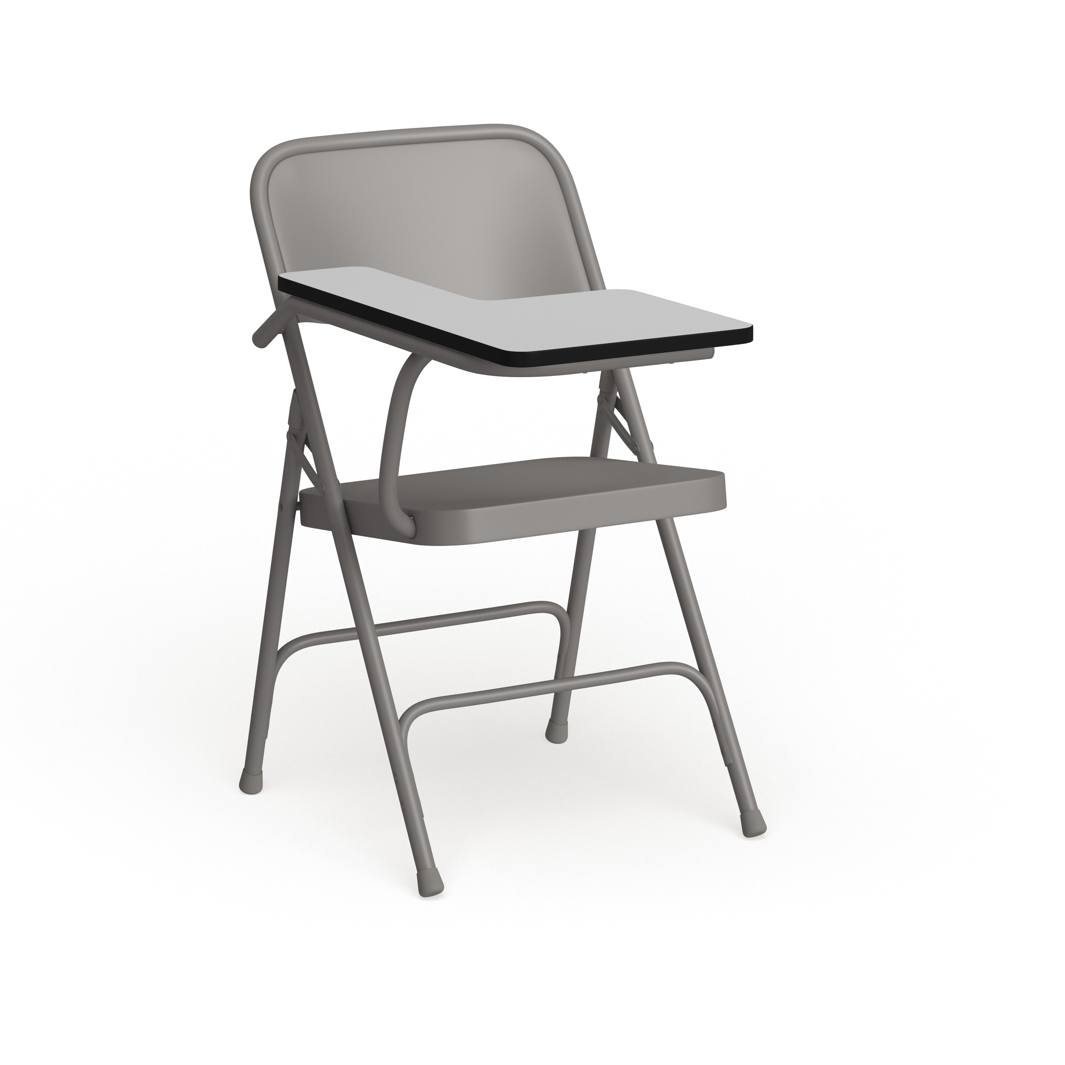 Flash Furniture Premium Steel Folding Chair with Right Handed Tablet Arm New 
