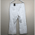 thumbnail image 4 of INC International Concepts Womens High Rise Crop Flare Pull On Jean White 16, 4 of 4