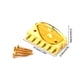 thumbnail image 5 of Soidarity Puente de guitarra acústica sin cabeza para principiantes, repuestos de bajo eléctrico de precisión, accesorios de repuesto para estudiantes Accesorios para instrumentos musicales Oro Soidarity  OD020259-02, 5 of 6