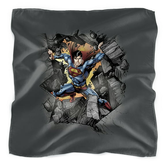 Superman Break on Through the Wall Bandana (21 in x 21 in)
