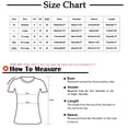 thumbnail image 3 of Pntutb Mujeres Casual Manga Corta Corbata Digital Impresión O-Cuello Camiseta Suelta Blusa tops Pntutb Pntutb-850, 3 of 3