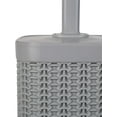 thumbnail image 3 of Bath Bliss Sailor Knot Toilet Brush in Gray, 3 of 5