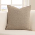 thumbnail image 1 of SIScovers  Earthy Toss Tan Cotton/Polyester Throw Pillow with Removable Sham, 1 of 3